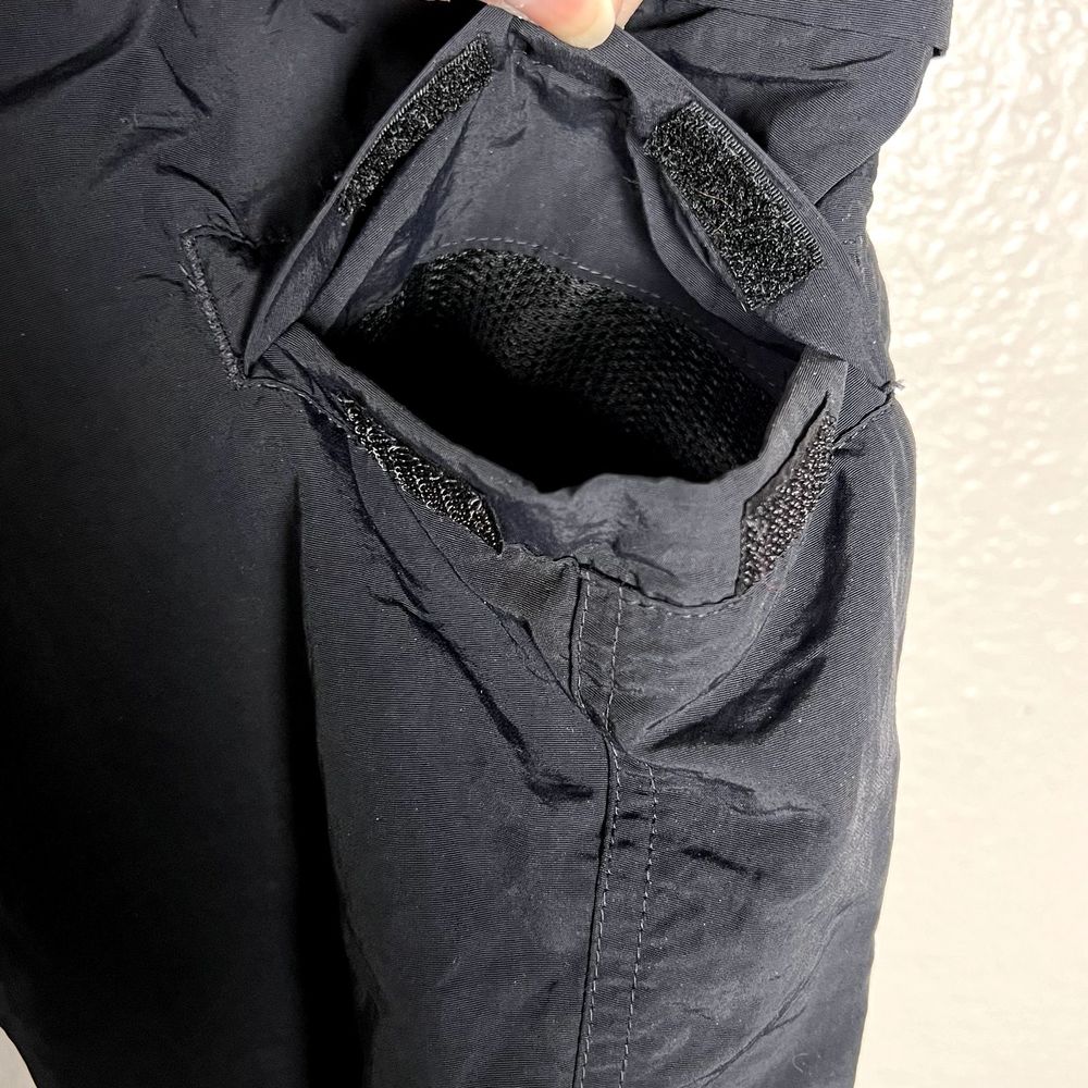 Royal Robbins Convertible Pants Womens Size 2 Black Cargo Zip Off Elastic Travel - Picture 6 of 14